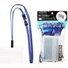 Kokuyo Hanging Name Tag Protect Blue 10 Pcs Naff-SP180-10B