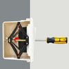 50-1PCS Type 86 Cassette Repairer Dark Wall Switch Bottom Box Fixed Support Rod Switch Socket Replacement Repair Box Support Rod