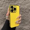 PU Leather Phone Case For iPhone 16 15 14 Plus 13 12 11 Pro Max Lens Protection Soft Silicone Bumper Shockproof Matte Cover