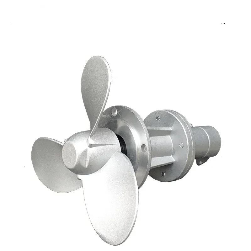 1 Set Universal Propeller Four Stroke Gasoline Outboard Engine Gearbox Booster Accessories Lawn Mower Modification