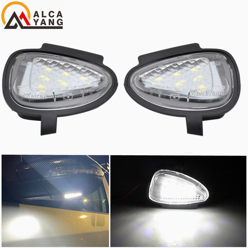1/set Error Free LED Dynamic Side Rearview Mirror Blinker Indicator Sequentail Puddle Light For VW GOLF 6 MK6 GTI R32 Touran