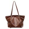Leather Tote Bag with Adjustable Straps Large Capacity Everyday Fashion Shoulder Bag