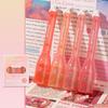 4PCS/Set Pen Shape Correction Tape Fresh Color Correction Stationery Correction Band  School Office