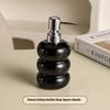 Nordischer Keramik Seifenspender Donut Lotionflasche Shampoo Spülung Duschgel Spender Toiletten Badezimmer Zubehör