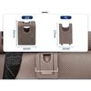 Fit For Lexus ES200 ES350 ES300H ES260 Dark Brown Car ISOFIX Child Seat Belt Buckle Hook Cover Rear Seat Safety Accessory