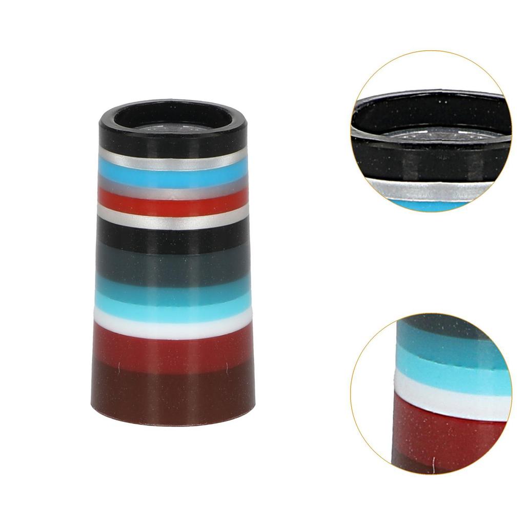 10Pcs Golf Iron Ferrules for Iron Wedge Replacement Practical .370 Portable Golf Club Shaft Ferrules End Caps for Sports