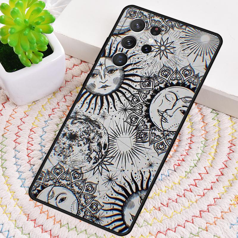 Sun Moons Star Astrological Celestial Phone Case For Samsung Galaxy note 10 pro S26 S25 S24 S23 S22 Ultra Plus S21 FE S20 Cover