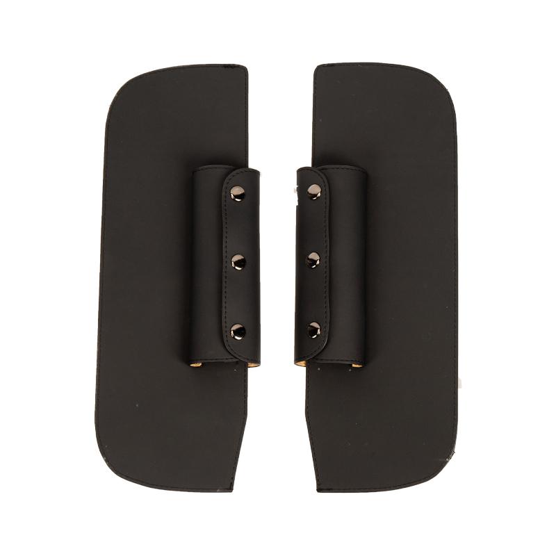 Car Center Console Armrest Cover Storage Organizer Bag Non-Slip For BYD Shark 6 2025 Custom Fit Driver Passenger 2PCS Set Black