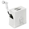 Iris Ohyama 20m Full Cover Hose Reel EX Light Garden Water New Lightweight Beige/White, Hose, Hose, FHEXN-20, Space-Saving, Product,