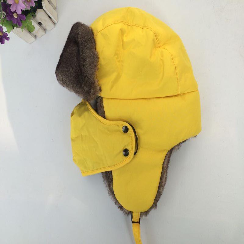 Men Women New Winter Russian Hat Trooper Snow Ski Ushanka Waterproof Warm Us Hat