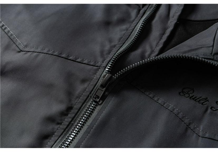 QIYOU Unisex Three-Proof Embroidered Flight Jacket - Autumn 2025 Collection
