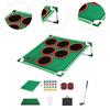Set da Gioco, Tavola da Cornhole, Pieghevole per Lancio con Materiale PP Leggero e Portatile