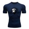 Men's Quick Dry Compression Athletic T-Shirt, Stylish Eagle