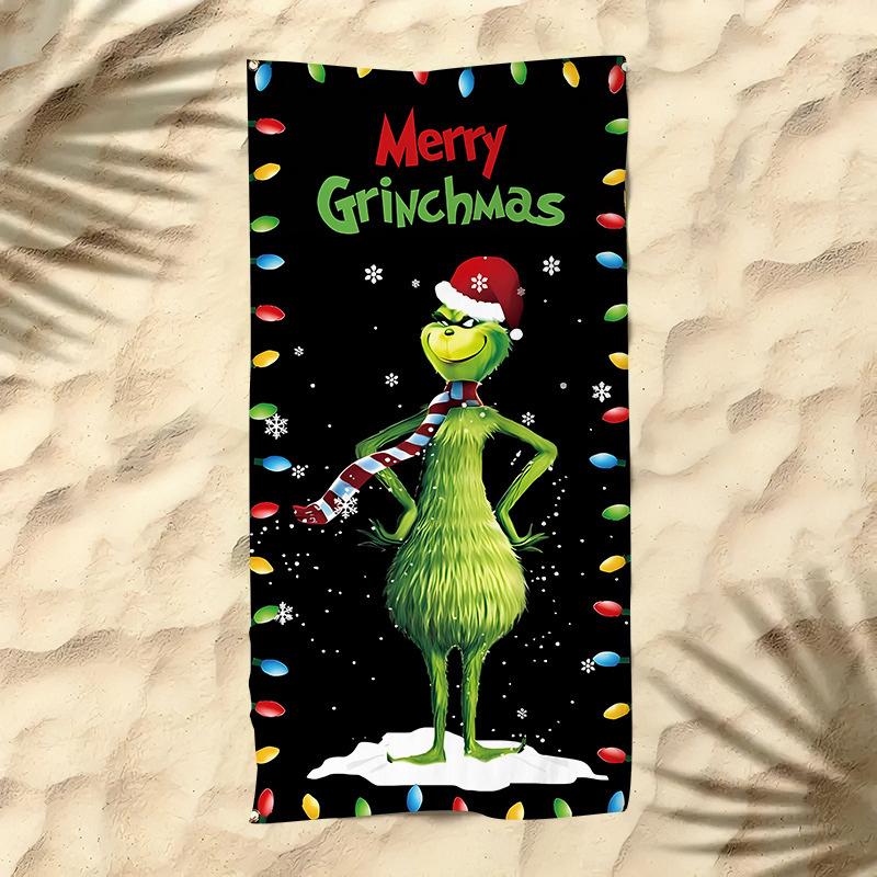 Green Legend Beach Towel Printed Green Beach Bath Towel