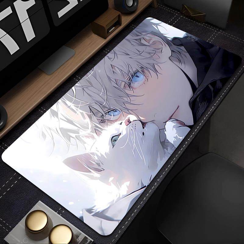 Δροσερό Mousepad Παιχνιδιών Jujutsu Kaisen Gojo Επιτραπέζιο Mat Επαγγελματικό Premium Mousepad Παικτών Αξεσουάρ Ελέγχου Ταχύτητας Πληκτρολόγιο