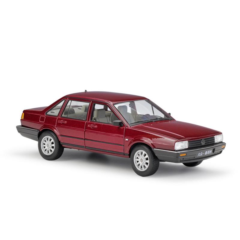 

Welly 1/24 Volkswagen Santana Alloy Classic Old Car Model Diecasts Metal Vehicles Car Model Simulation Collection Kids Toys Gift червоний