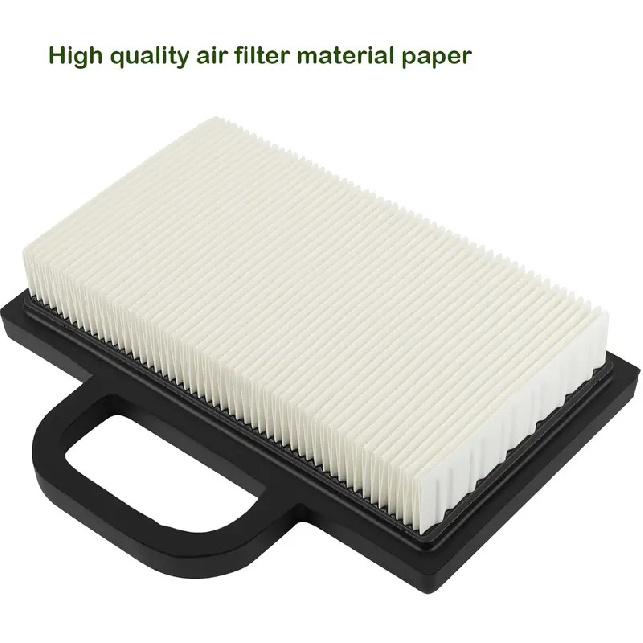 Air Filter Oil Filter Kit for Briggs Stratton Intek V-Twin 18-26 HP Engine, Replaces 499486S AM125424 for John Deere L120 L111