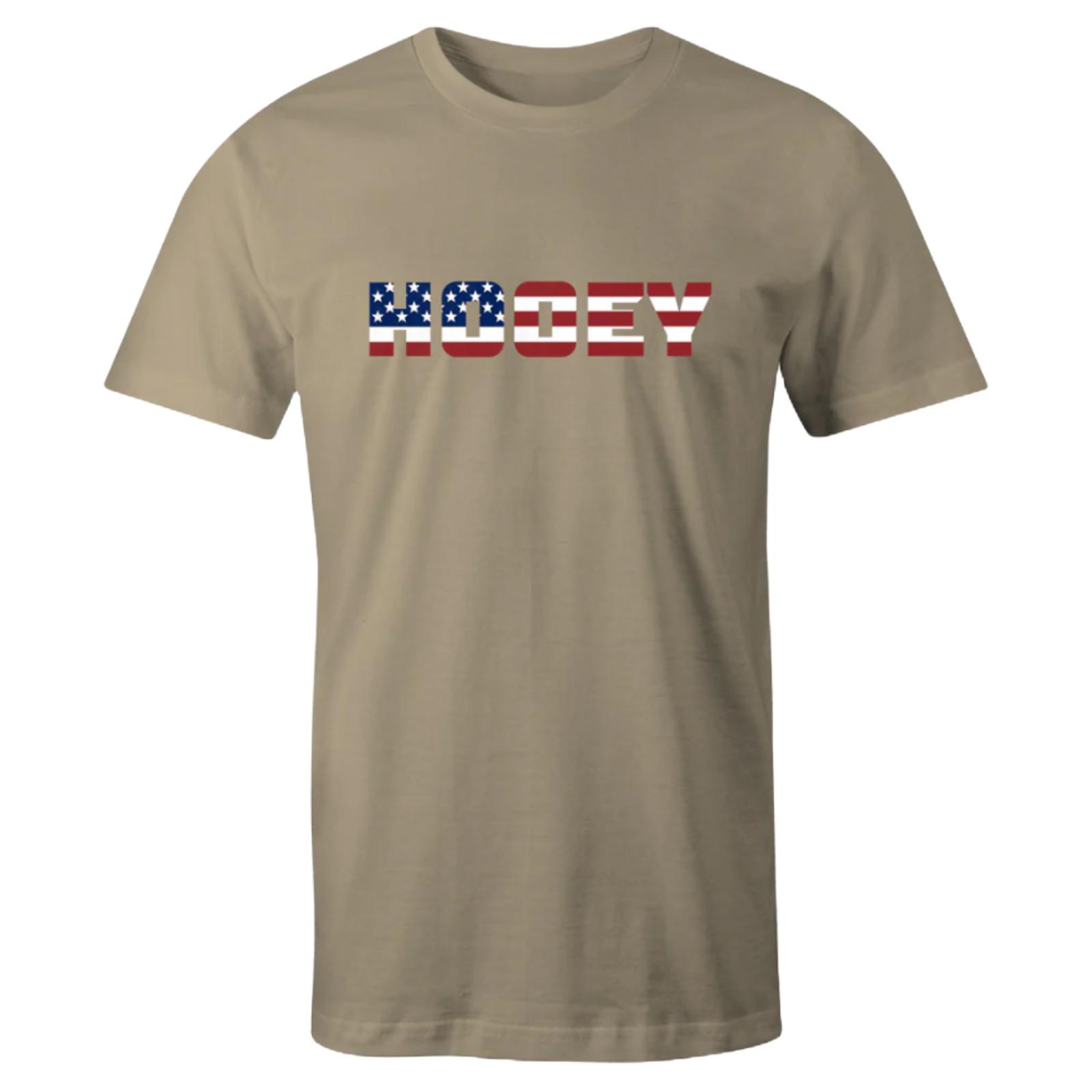 Hooey Men s Patriot Graphic Tan T-Shirt HT1544TN M