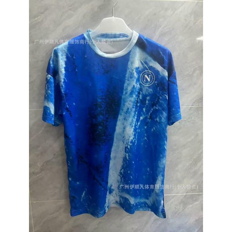 Napoli ''-27 Maglia da Calcio Home Away Manica Corta 10 Maradona Portiere Maglietta per Tifosi