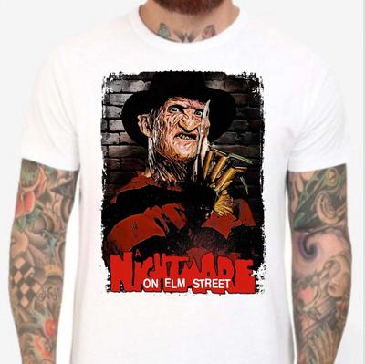 A Nightmare On Elm Street Freddy Krueger 100% Cotton T-shirt Mens Tees Top - Mens & Women's Sizes S-XXL
