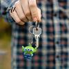 Playful Keychain 1/5Pcs Pendant Cartoon Anime Figure Charm Key Holder Kids Accessory