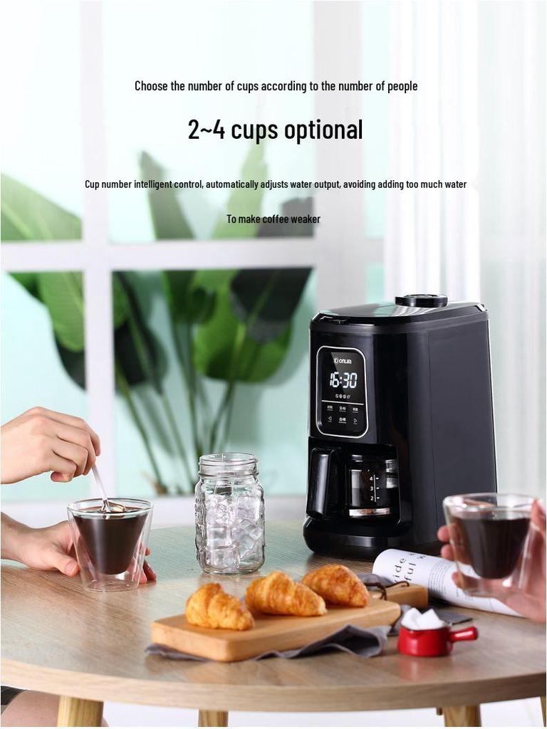 Grind & Brew American Drip Coffee Maker for Home & Office DL-KF1061