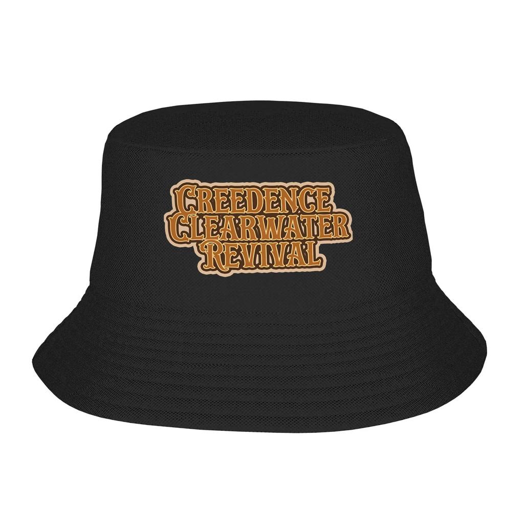 Creedence Clearwater Revivals Bucket Hat Live Hawaii Fisherman Caps For Men Women Hunting Sunscreen Hats Breathable Graphic Cap