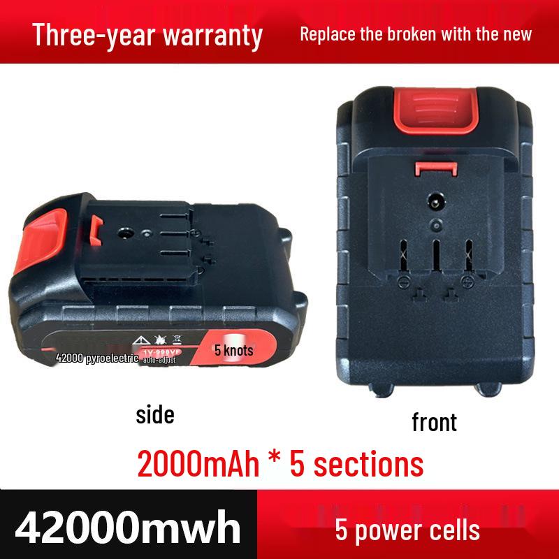 21V Rechargeable Handheld Drill with Large Capacity Lithium Battery