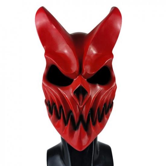 Demon Latex Mask Slaughter To Prevail Devil Darkness Demolisher Gold Black