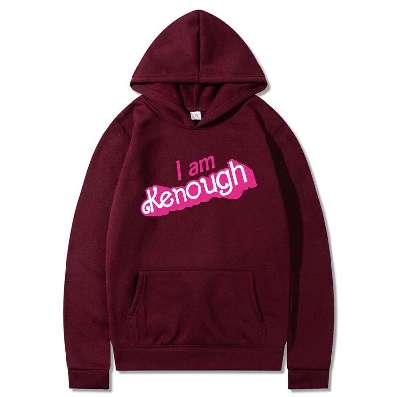 Women Barbiecore Movie Kenough Sweatshirts Men Fashion Graphic Printed Harajuku Streetwear Hooded Pullovers