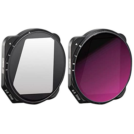 

YAAAM Совместимый с DJI Mavic 3 Переменный ND-фильтр VND (Фильтр, Набор VND[2-5] + VND[6-9])