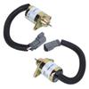 Stable Engine Shutdown Solenoid 12V Engine Shutdown Solenoid Switches Engine Cutoff Solenoid Valves for Engine Motor
