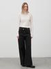 ATELIER NAIN Two Button Unbal Warm Denim Pants(Pt-5718)