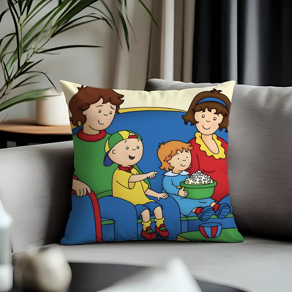 Viral CCcaillouiou Cushion Cover Antidustmite Pillowcase Invisible Zipper Silky Short Plush Sofa Cushion Cover