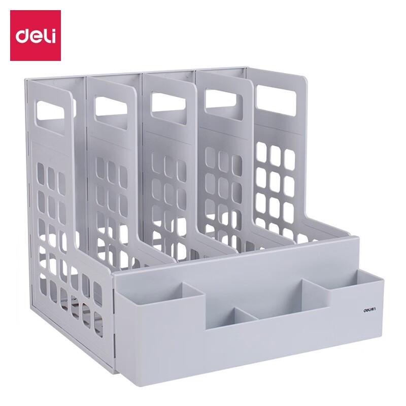 Deli 4-Compartment A4 Desktop File Organizer