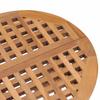 vidaXL 3-tlg. Garten-Essgruppe Klappbar Massivholz Teak