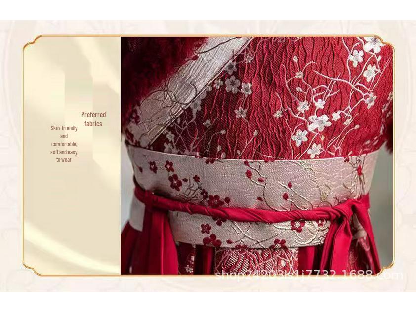 Winter-Hanfu-Kostüm für Jungen - Ming-Stil Tang-Anzug