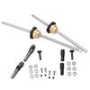 Metal Drive Shaft Gear Bridge Axle Differential Kit for WPL C14 C24 C34 C44 B14 B16 B24 B36 1 16 RC Car