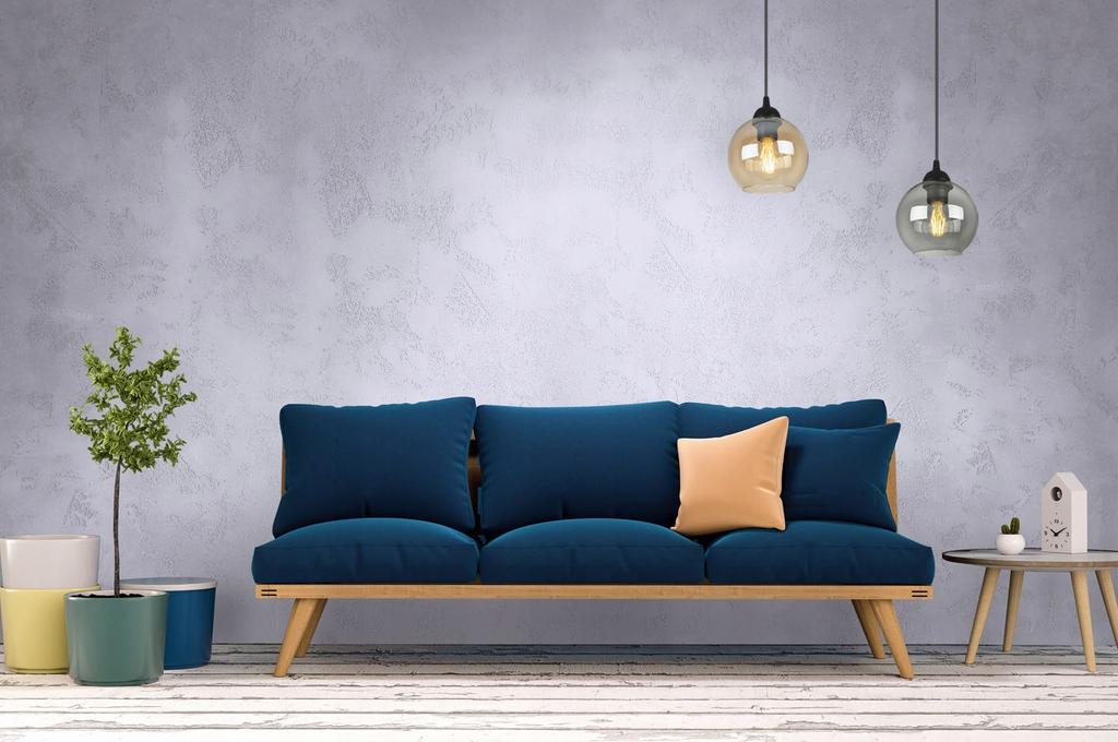 MODERNÍ ELEGANTNÍ SKLENĚNÁ ZÁVĚSNÁ LAMPA