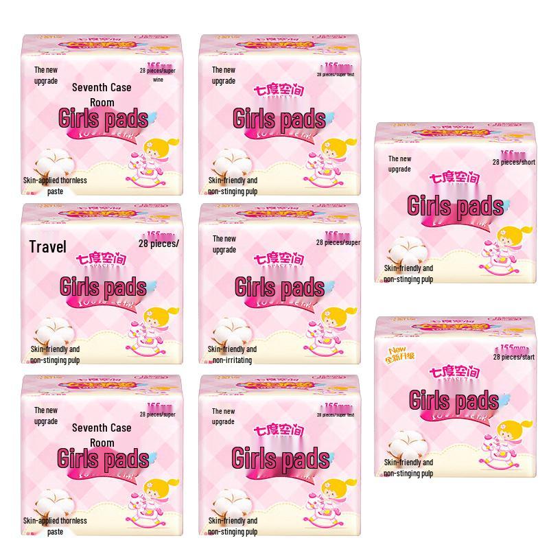 SPACE 7 Unscented Cotton Panty Liners