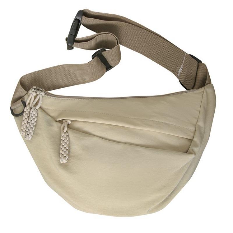 Popular Single-shoulder Crossbody Bag, Versatile Korean-style Underarm Student Bag