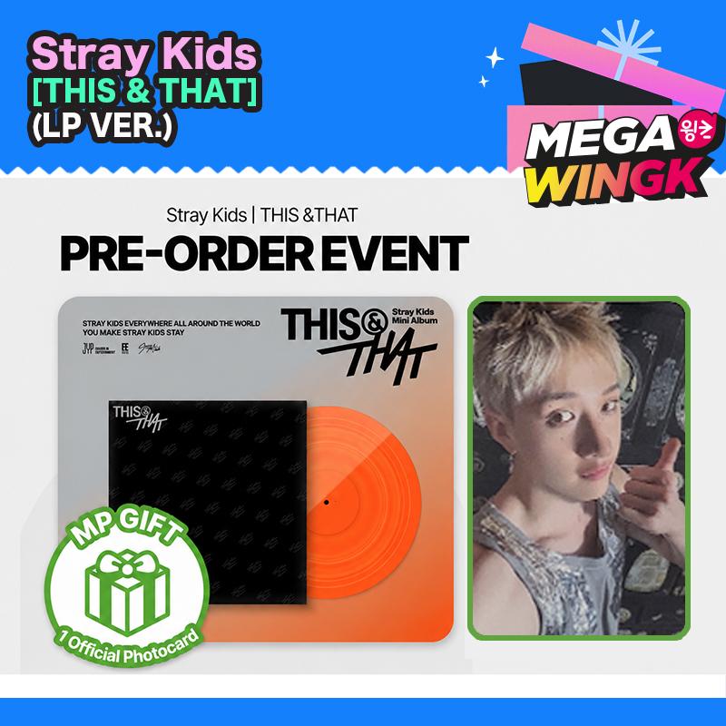 Stray Kids THIS & THAT LP Ver. – Korean Chart [MUSICPLANT POB / Member Select]