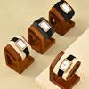 Solid Wood Watches Display Stands Base Watch Necklace Bracelet Organizer Rack Bangle Scrunchie Headband Showcase Stands