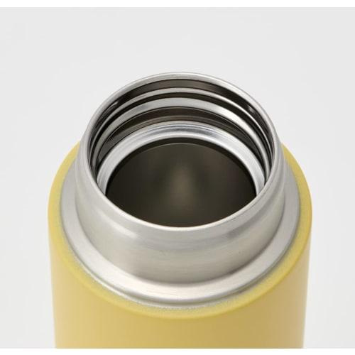 Skater Mug Bottle Dull Yellow 350ml Ultra Light Stainless Steel Water Bottle STYL4-A