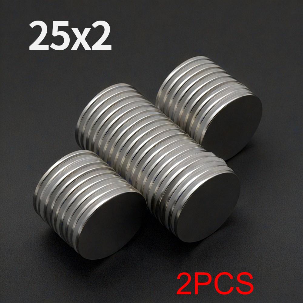 Powerful Neodymium Magnet N35 NdfeB Permanent Magnetic imanes Round Super Strong Fridge Magnets DIY 20x2 20x3 20x4 25x2 25x3