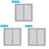 Magnetic Self Adhesive Screen Net Windows Anti Mosquito Screen DIY Window Screen Mesh for House Windows White Frame Grey Mesh