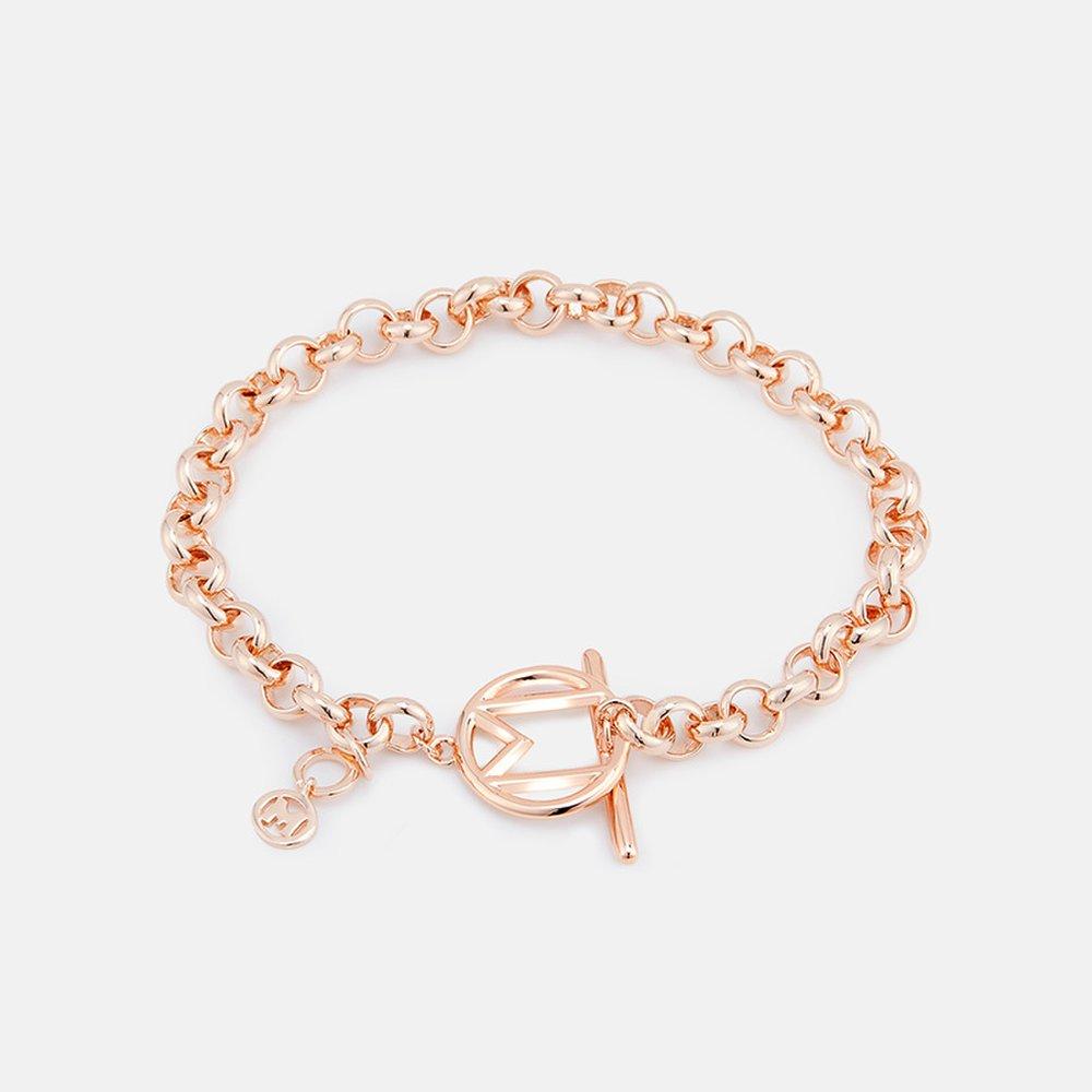 Cubism Rose Silver Bracelet A202Bb9318Rpq .