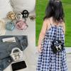 Laser Bag Childrens Bow Pairing With Trendy Chain Decoration For Go Out Play To