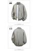 Unisex Retro Bomber Jacket with Solid Colors & Print Designs - Perfect for Spring & Autumn Casual Wear
