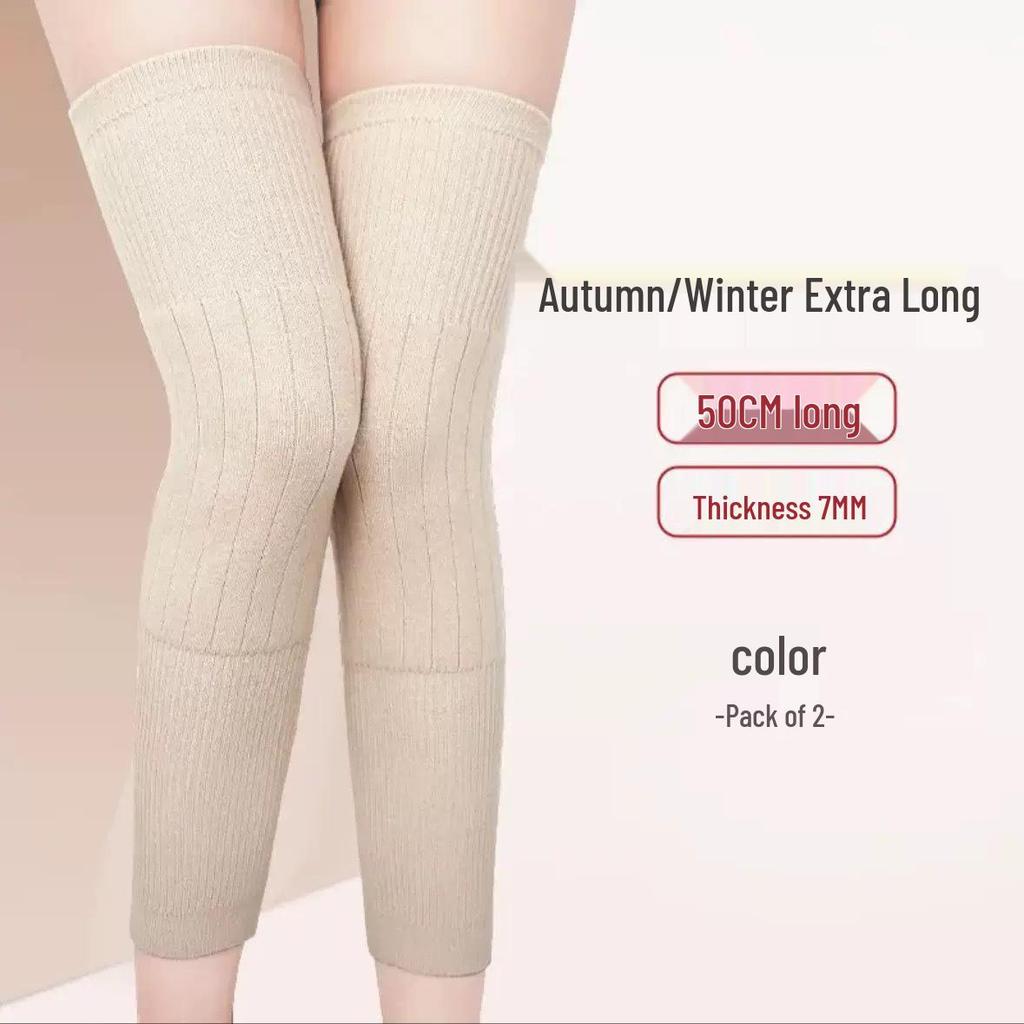 Thickened Autumn & Winter Knee Pads: Warm, Comfortable Joint Protection for Cycling